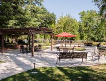 Patio Area and Gazebo