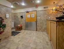 Resident shower room