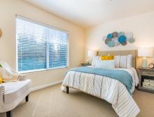 Eskaton Lodge Granite Bay apartment bedroom window