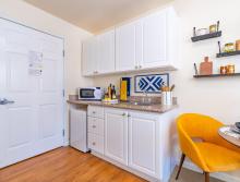 Eskaton Lodge Granite Bay apartment kitchenette