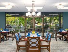 Eskaton Monroe Lodge dining room