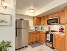 Kitchen in One Bedroom