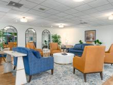 Eskaton Monroe Lodge community living room 