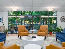 Eskaton Monroe Lodge community living room 