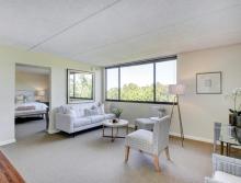 Living Room in Deluxe One Bedroom
