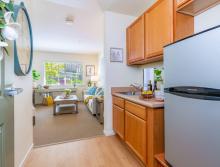 Eskaton Village Grass Valley apartment kitchen