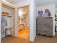 Eskaton Village Grass Valley apartment closet