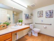 Eskaton Village Grass Valley apartment bathroom
