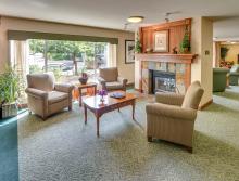 Eskaton Village Grass Valley front lounge.