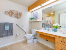 Eskaton Village Placerville bathroom and vanity