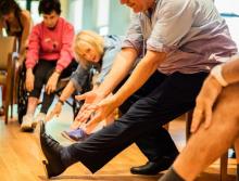 The Reutlinger Community exercise class