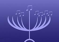 Chanukah light of the candles