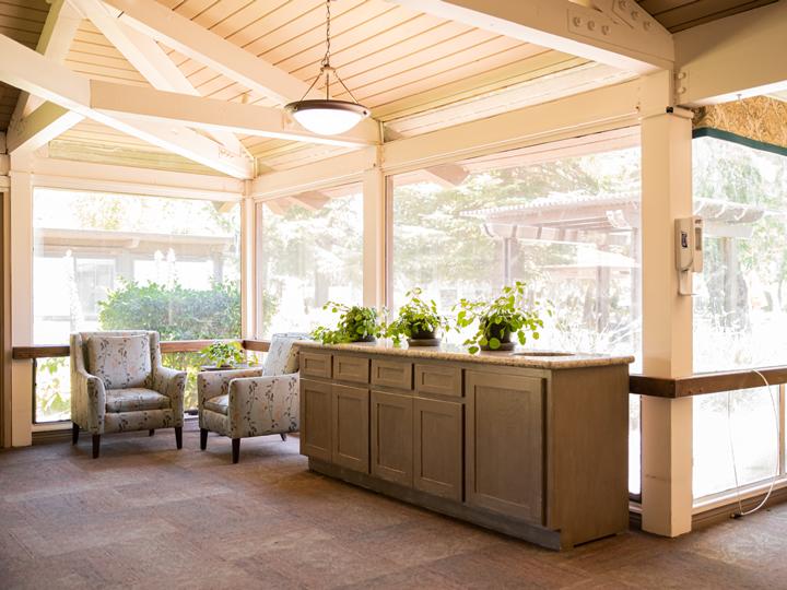 Common sitting area