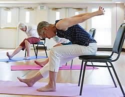 Chair yoga