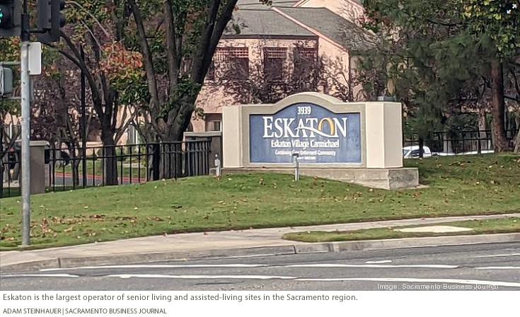 Eskaton Village Carmichael community sign