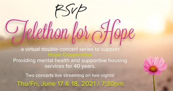 RSVP Telethon for Hope - Providing mental health and supportive housing service for 40 years.
