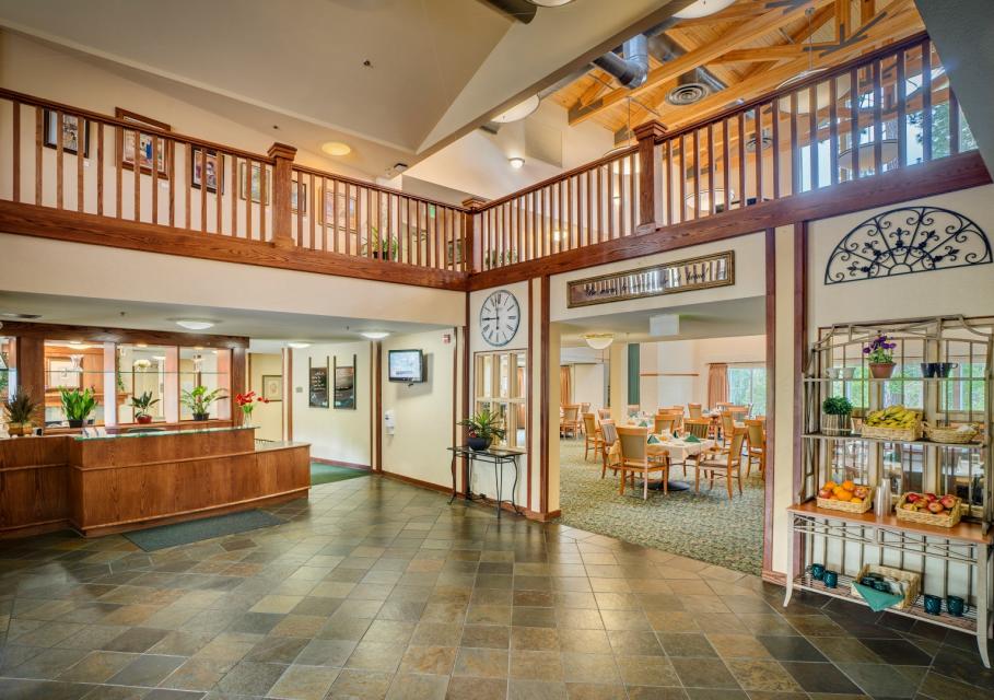 Eskaton Village Grass Valley front lobby.