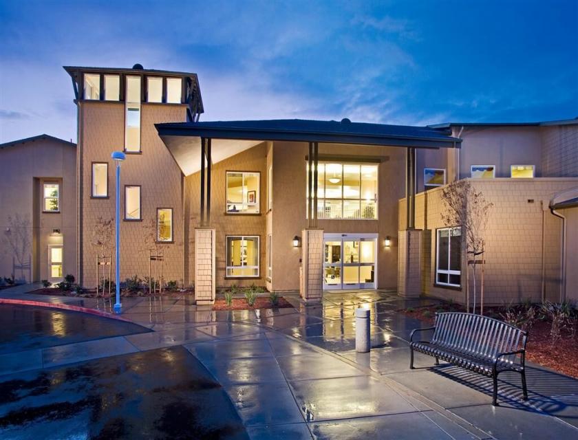 The Parkview's front entrance