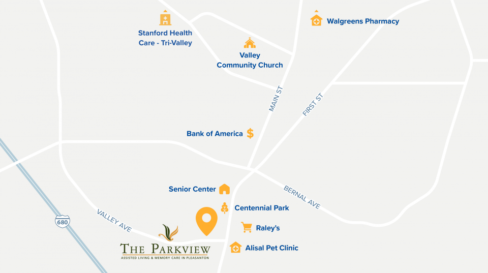 Map of parkview
