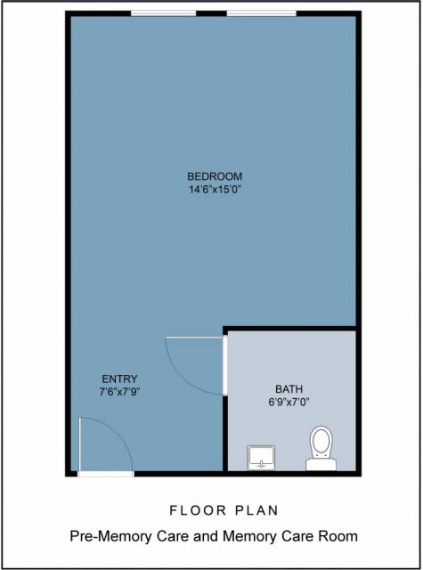 Pre-Memory-and-Memory-Care-Room Floor Plan