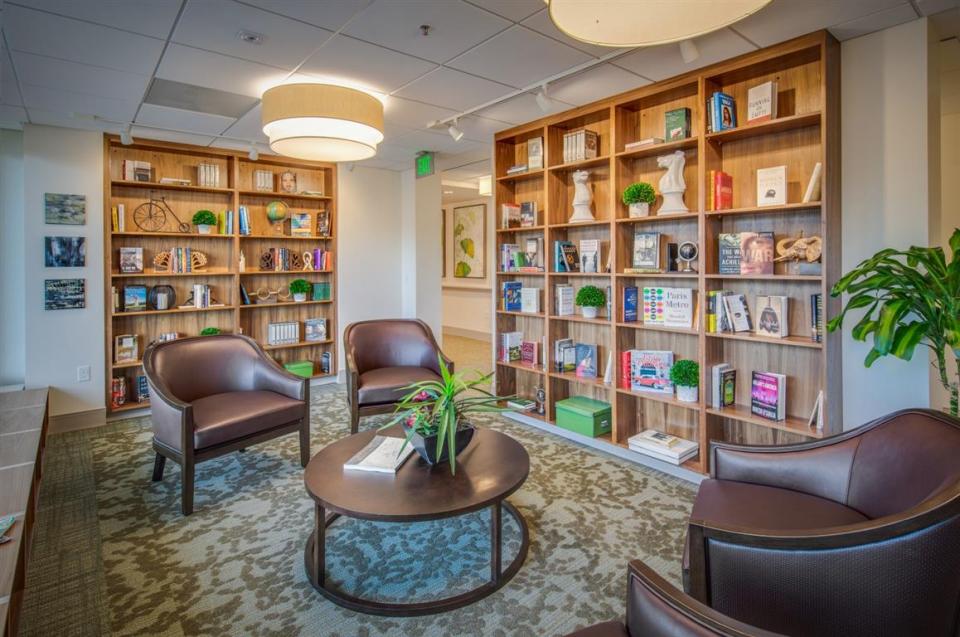 The Trousdale library room