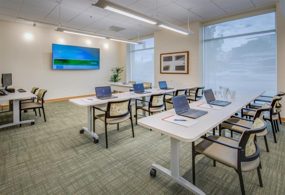 The Trousdale technology room