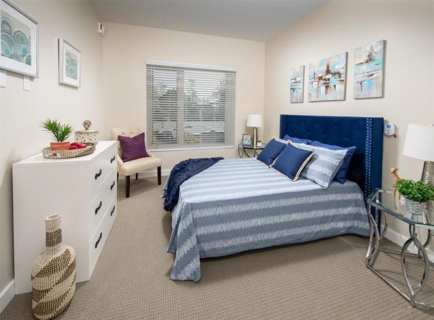 Apartment bedroom