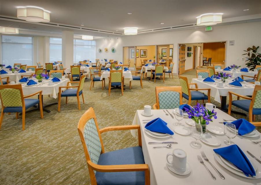 The Trousdale dining room