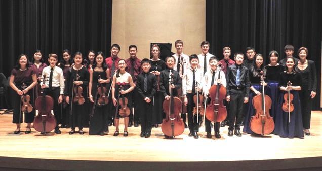 Sacramento Youth Symphony members