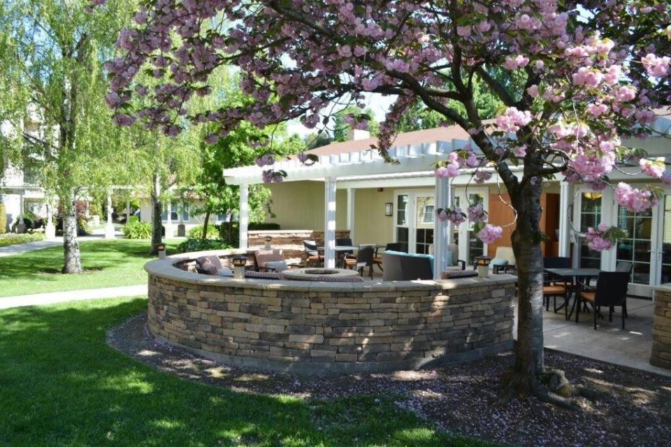 O'Connor Woods patio and fire pit