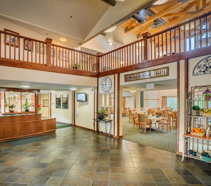 Eskaton Village Grass Valley's reception area