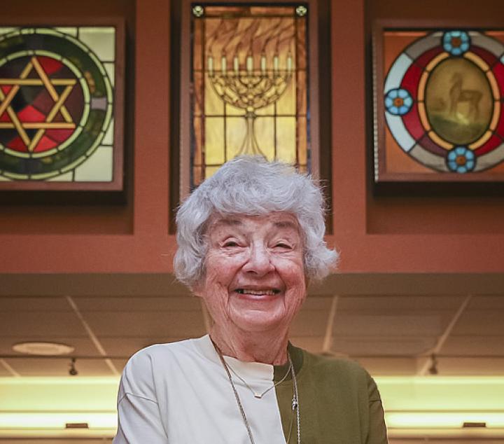 Smiling woman