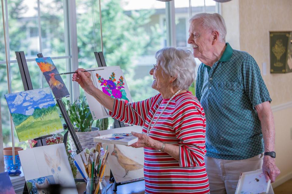 Residents Painting