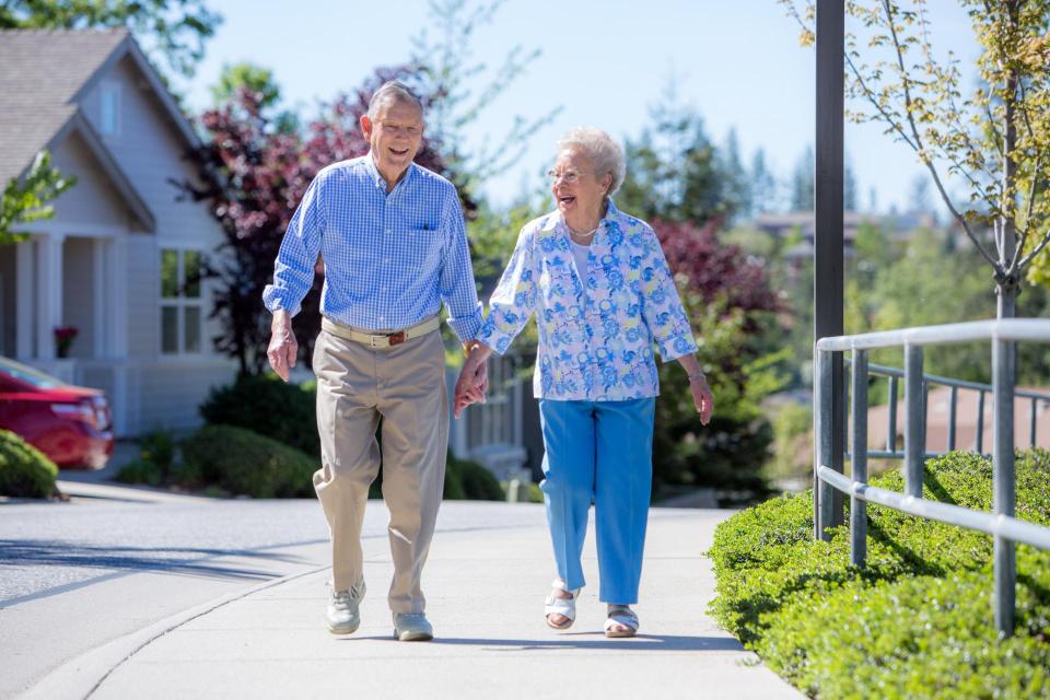 Residents Walking 