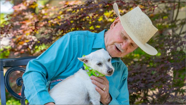 Man with Dog