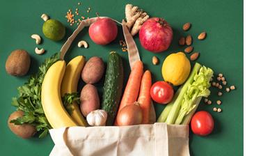 Heart healthy fruit and vegetables
