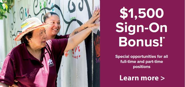 Sign on Bonus