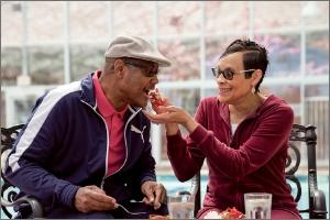 Couple Eating