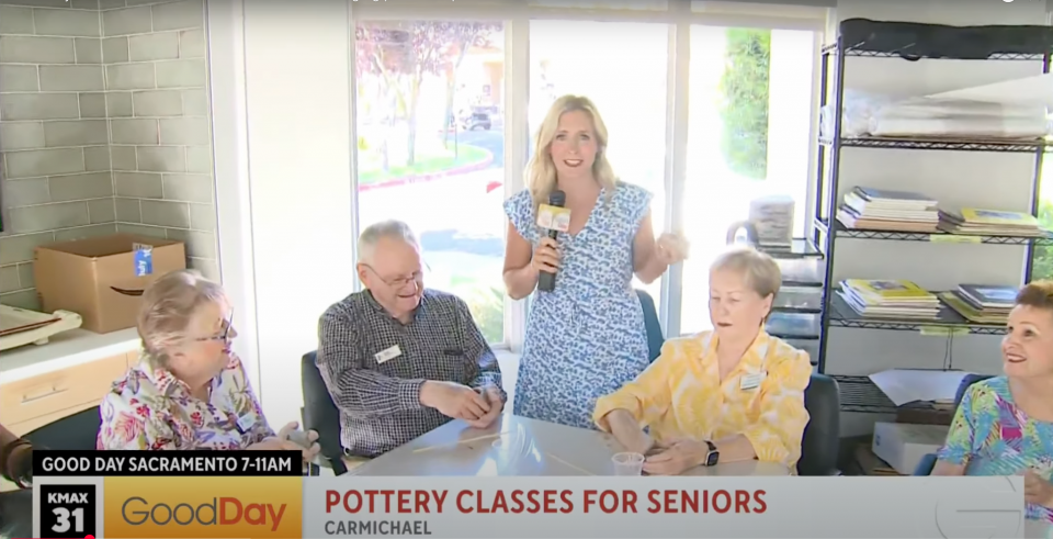 Good Day Sacramento features Eskaton’s Creative Aging partnership with Crocker Art Museum 