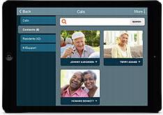 An image showing how to use Eskaton Connect for you to stay connected with your family and friends.