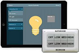 An image show how the automatic lighting for safety and comfort works.