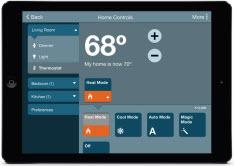 An image show how the personalized temperature control works.