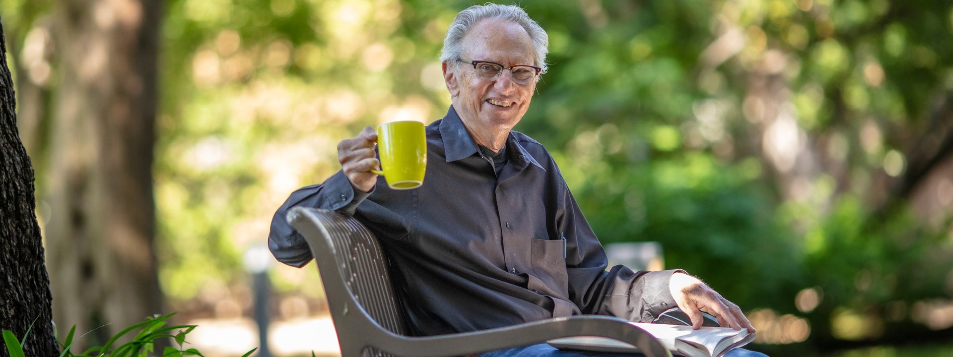 Man having a drink